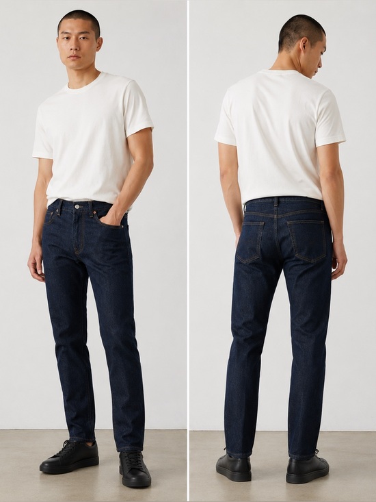 Everlane Other - Everlane The Selvedge Slim Fit Jean Organic Cotton Dark Wash 33x32
